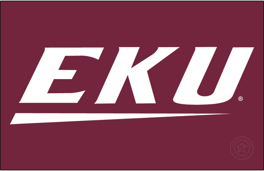 Eastern Kentucky Colonels 2017-Pres Primary Dark Logo DIY iron on transfer (heat transfer)